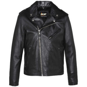 Brando Leather Motorcycle Biker Jacket M11