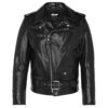 Marlon Brando Real Leather Motorcycle Biker Jacket MB01
