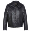 Leather Motorcycle Biker Jacket M3