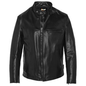 Leather Motorcycle Biker Jacket M9